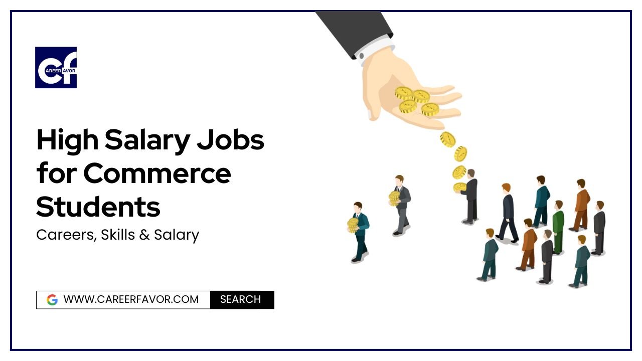High Salary Jobs for Commerce Students (2025 Update) – Earn ₹10L–₹50L+