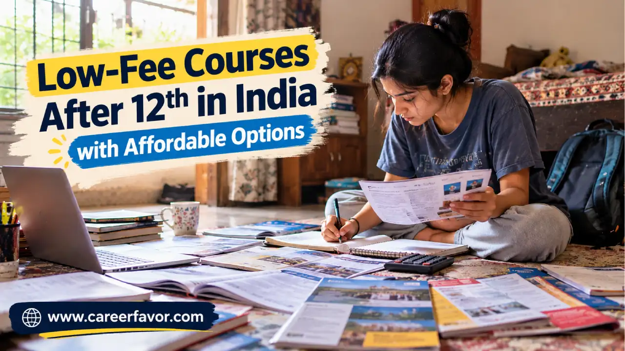 Low Fee Courses After 12th in India with Affordable Options