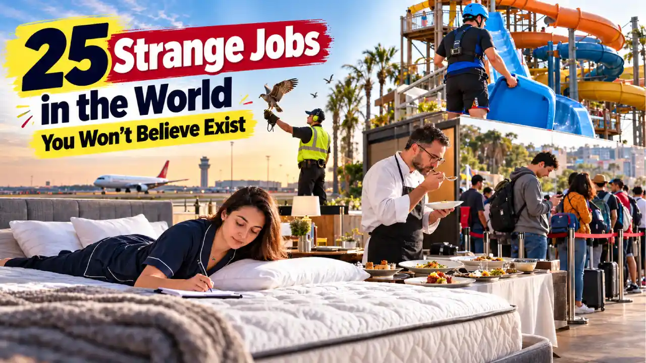 Strange Jobs in the World You Won’t Believe Actually Exist